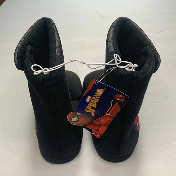 Marvel SpiderMan Boots Size 13/1 Black/Red NWT - Picture 4 of 8